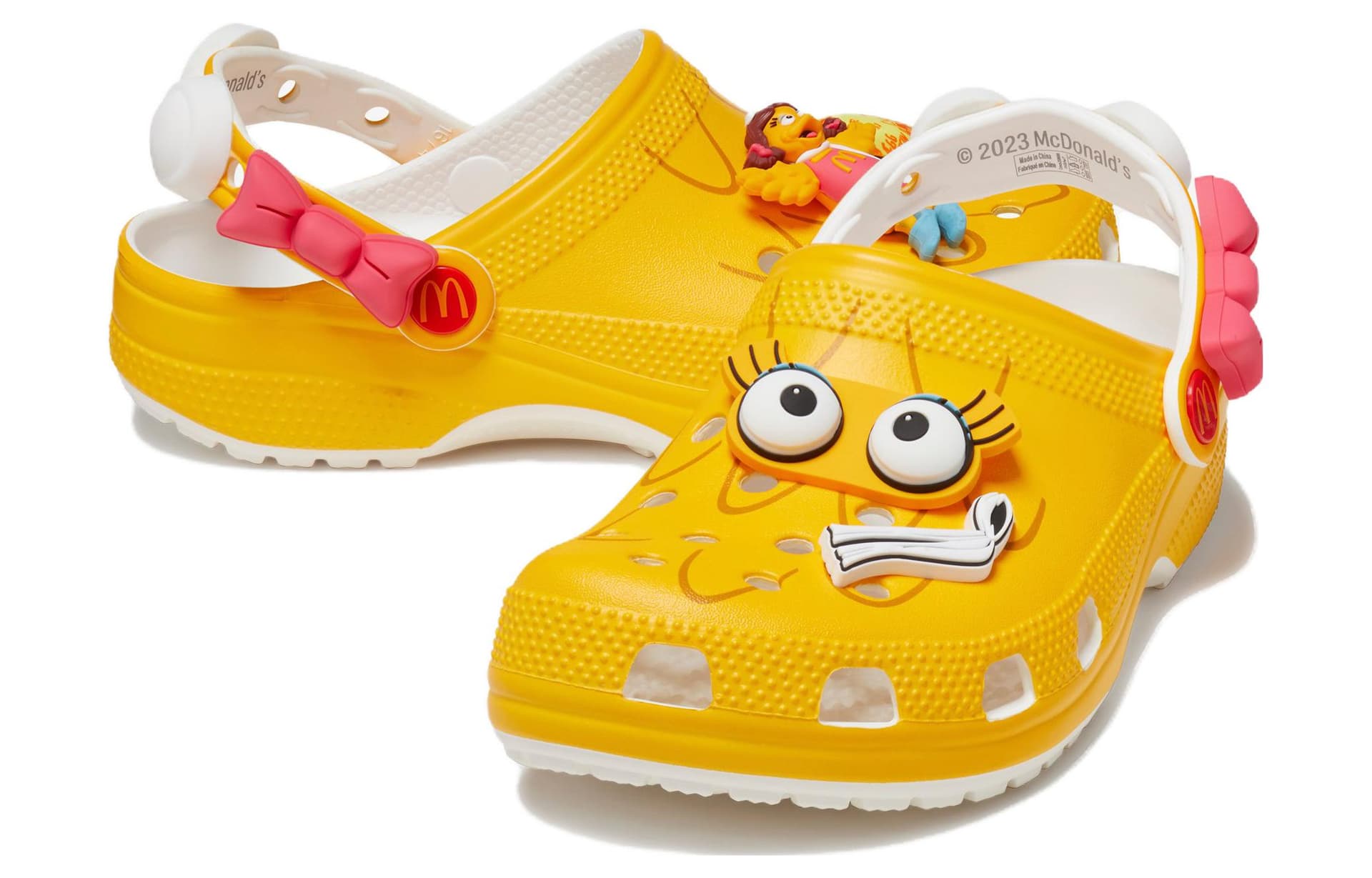 Сабо McDonald's x Crocs Classic Clog Yellow - изображение 4