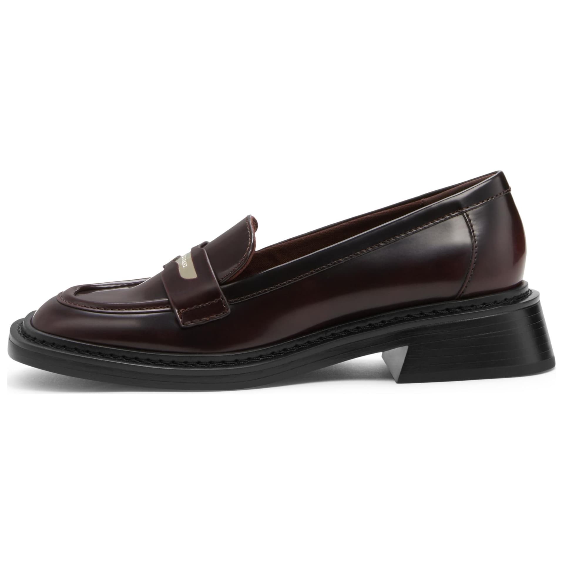Лоферы CHARLES&KEITH PU Лоферы-слипоны Британский стиль 3,4 см Женский - изображение 4