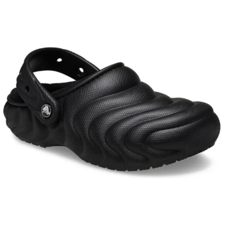 Сабо Crocs Classic Lined Сабо из резины Унисекс Черный - изображение 2
