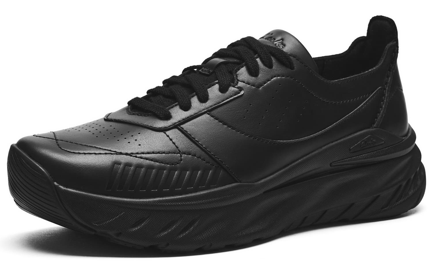 Ботинки Clarks Коровья кожа Повседневная обувь Мужская Черная - изображение 2