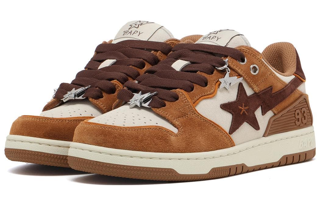 Кроссовки BAPY x A BATHING APE STA Brown - изображение 2