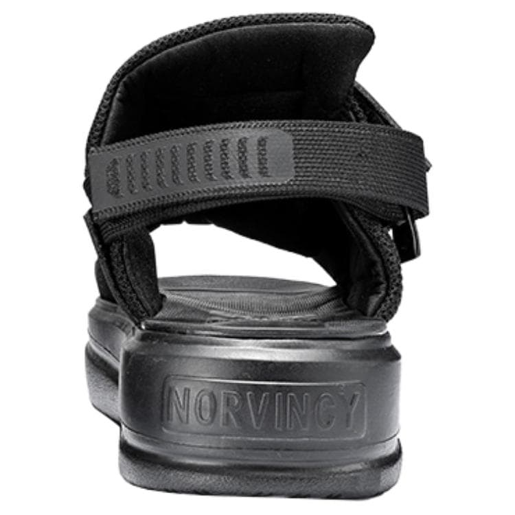 Сандалии с ремешком NORVINCY Velcro Drawstring Sandals Black - изображение 4
