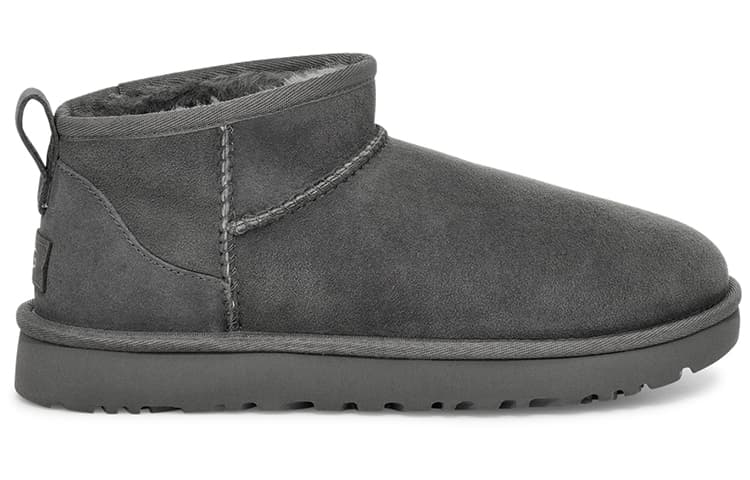 Ботинки зимние UGG Classic Ultra Mini Grey - изображение 2