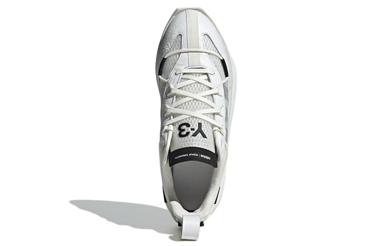 Кроссовки Y-3 Shiku Run White Grey - изображение 5