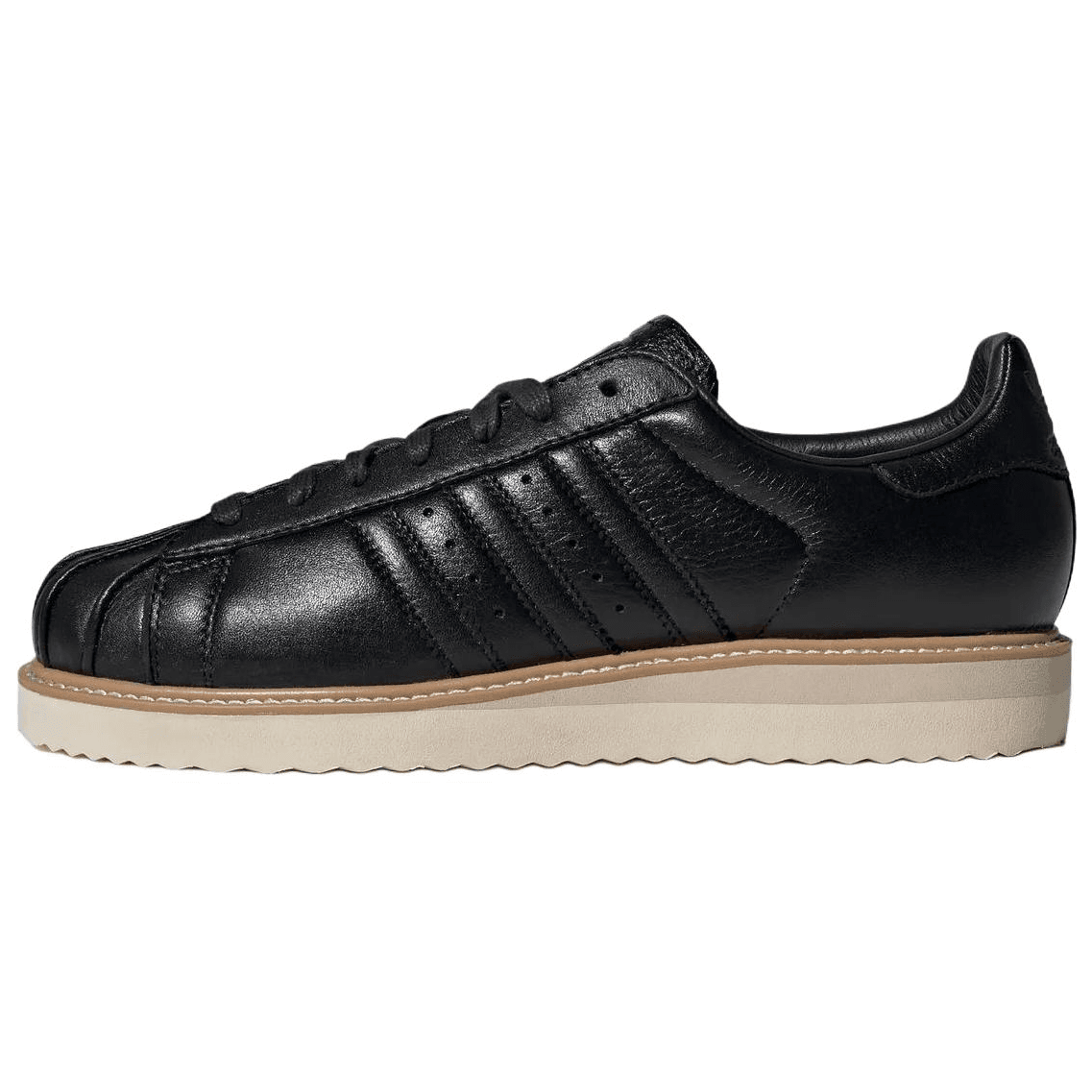 Кроссовки Adidas Originals Superstar lux Low Топ Скейтборд Обувь Унисекс Черный - изображение 1