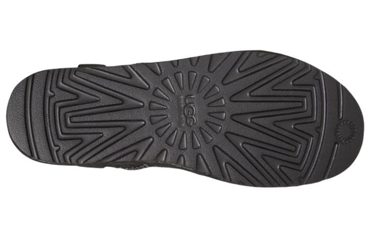 Ботинки зимние UGG Classic Mini Stitch Black - изображение 4