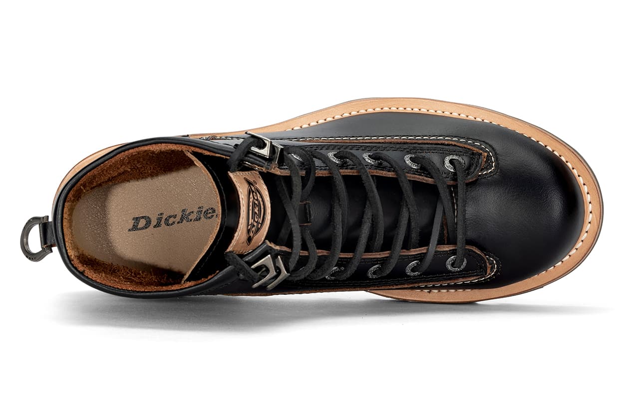Ботинки уличные Dickies Стильный Винтажный Аутдор Мужской Черный - изображение 4