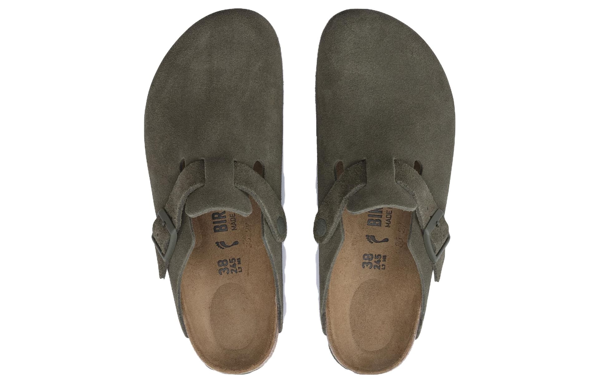 Сандалии Birkenstock ЭВА Стильный Сандалии Унисекс Зелёный Узкая версия - изображение 4