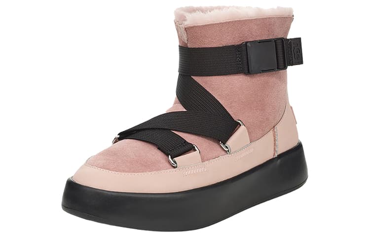Ботинки зимние UGG Classic Boom Buckle Pink - изображение 3