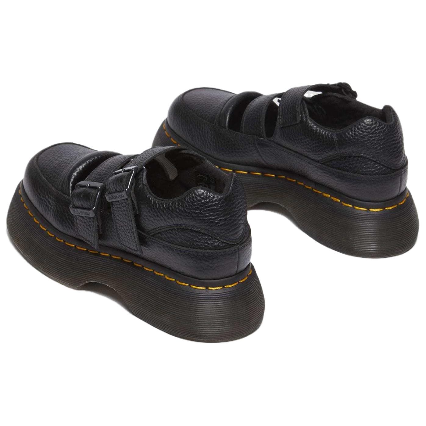 Dr.Martens Buzz Mary Jane Кожа Платформа Туфли Мэри Джейн Женские Черный - изображение 4