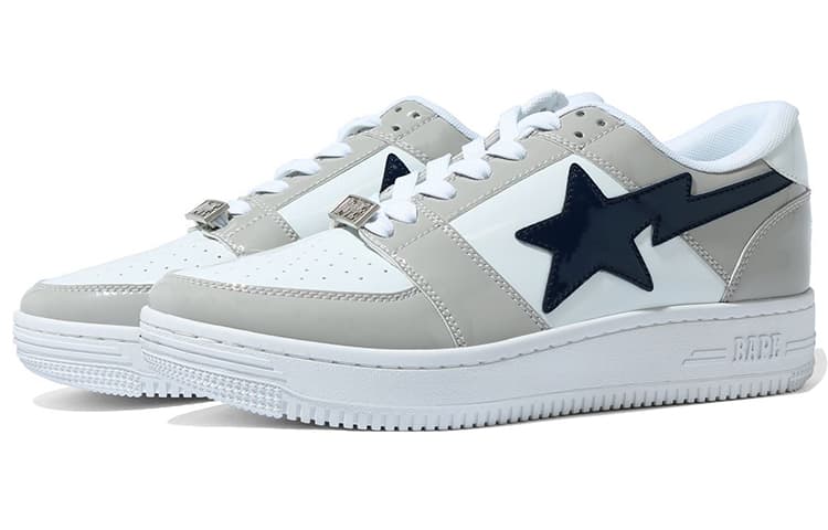 Кроссовки A BATHING APE STA Low White Grey - изображение 2