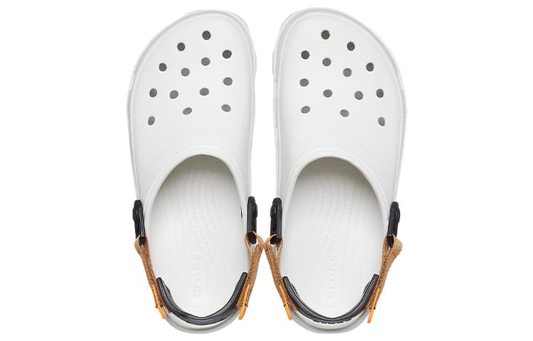 Сабо Crocs Classic Clog White Orange - изображение 4