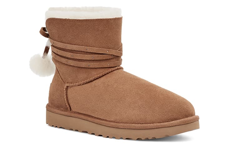 Ботинки зимние UGG Mini Bailey Bow Pom - изображение 3