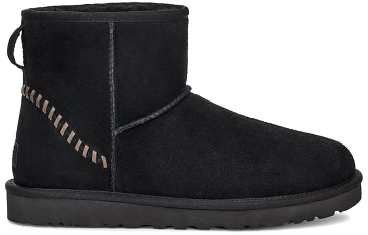 Ботинки зимние UGG Classic Mini Black - изображение 2