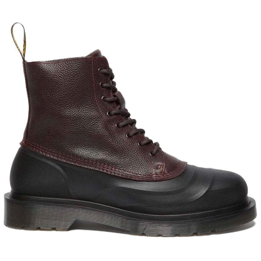 Ботинки Dr.Martens 1460 Кожаные Короткие Армейские Ботинки Унисекс Красный Черный - изображение 2