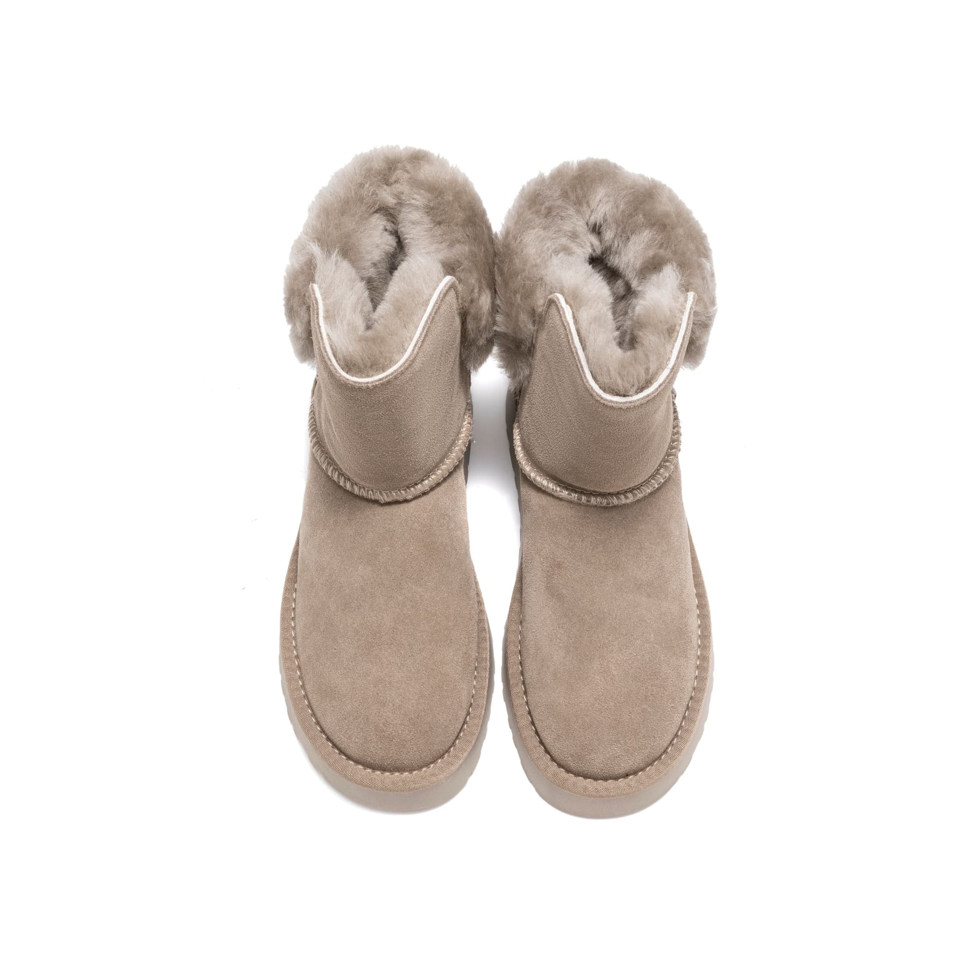 Ботинки зимние AOKANG Snow Boots Grey - изображение 4