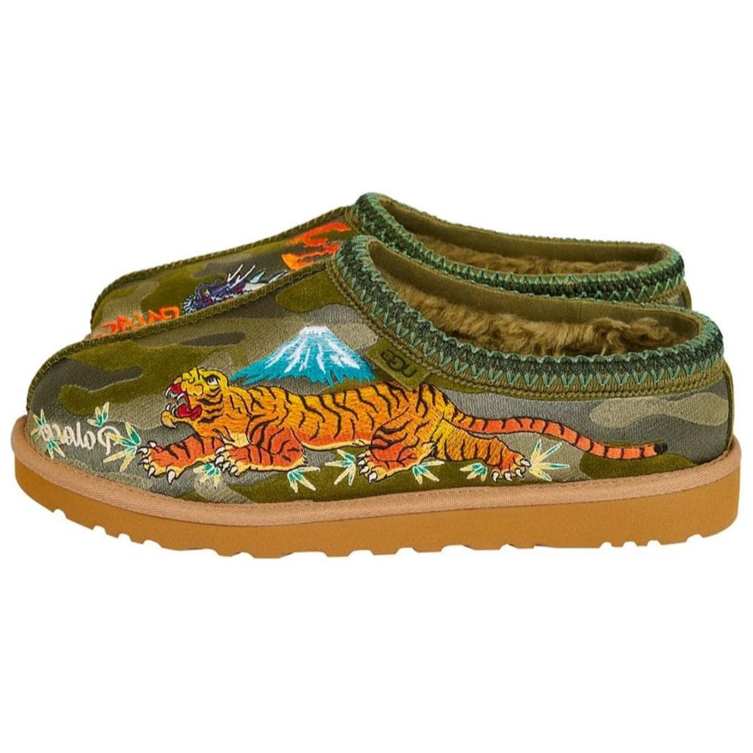 Кроссовки PALACE x UGG Tasman Green - изображение 3