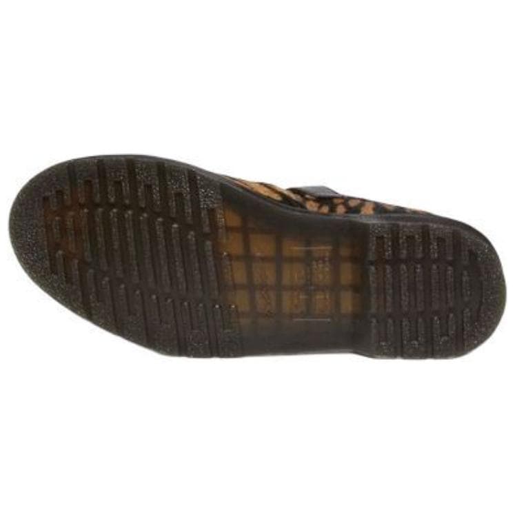 Dr.Martens T Bar Кожа Туфли Мэри Джейн Мужские с Леопардовым Принтом - изображение 9