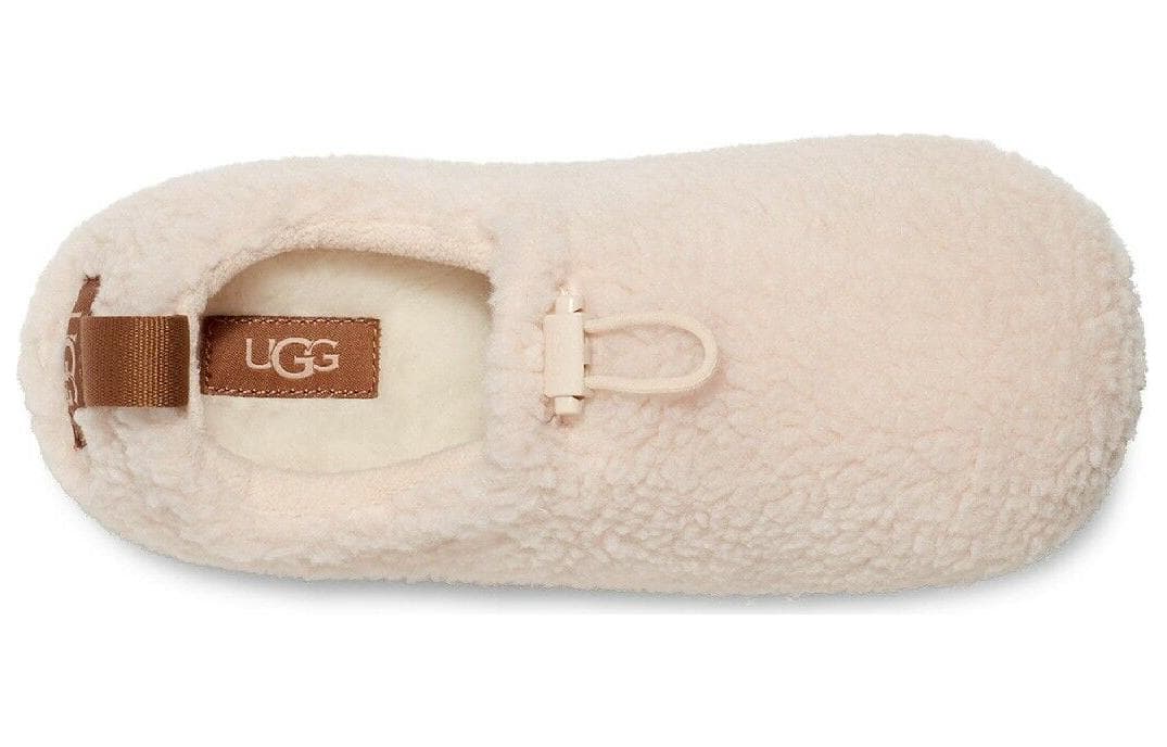 Тапочки UGG Artificial Suede Casual Shoes Women's White UGG Искусственная замша Повседневная обувь Женская Белая - изображение 4