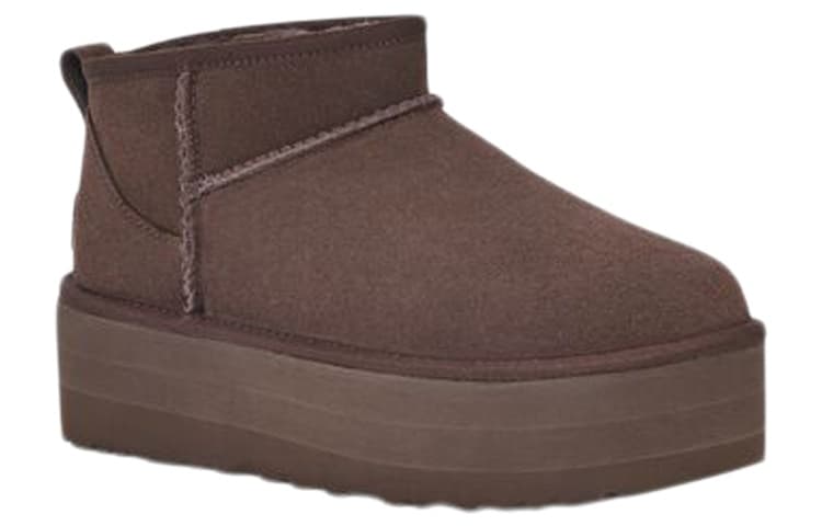 Ботинки зимние UGG Classic Ultra Mini Platform Chocolate - изображение 3