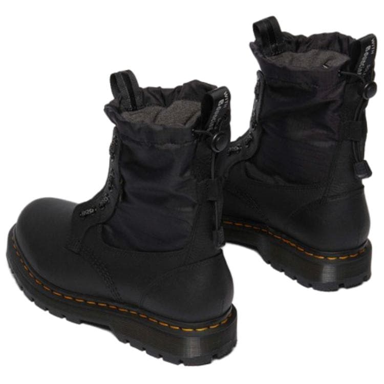 Ботинки Dr.Martens 1460 Кожаные Короткие Армейские Ботинки 3,5 см Унисекс Черные - изображение 6