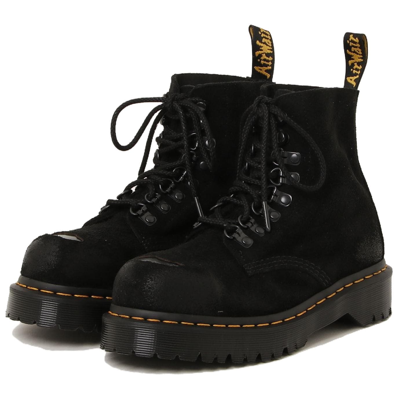 Ботинки Dr.Martens 1460 Короткие армейские ботинки 3,5 см унисекс черный - изображение 3
