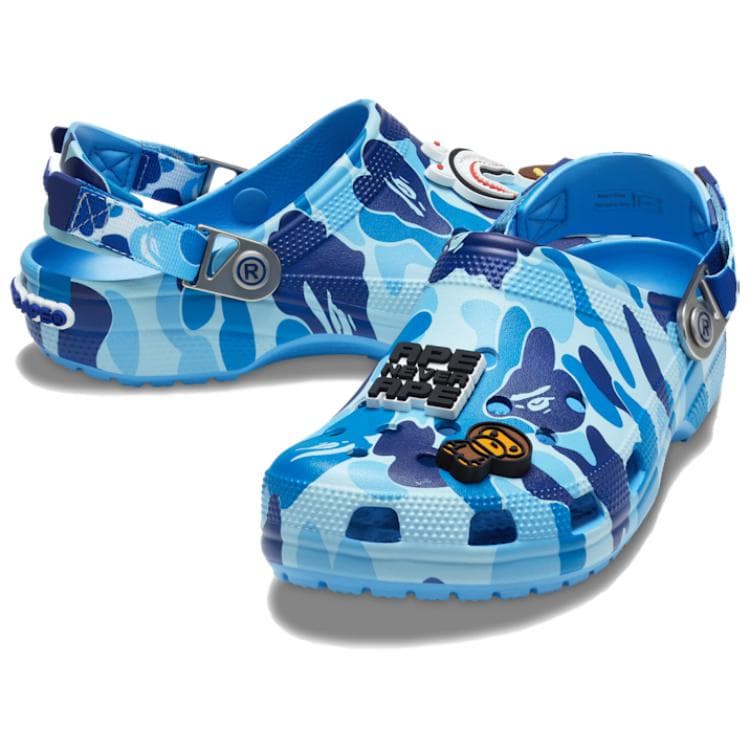 Сабо Crocs X Купание Ape Classic сандал Sabo резиновые унисекс синий - изображение 4