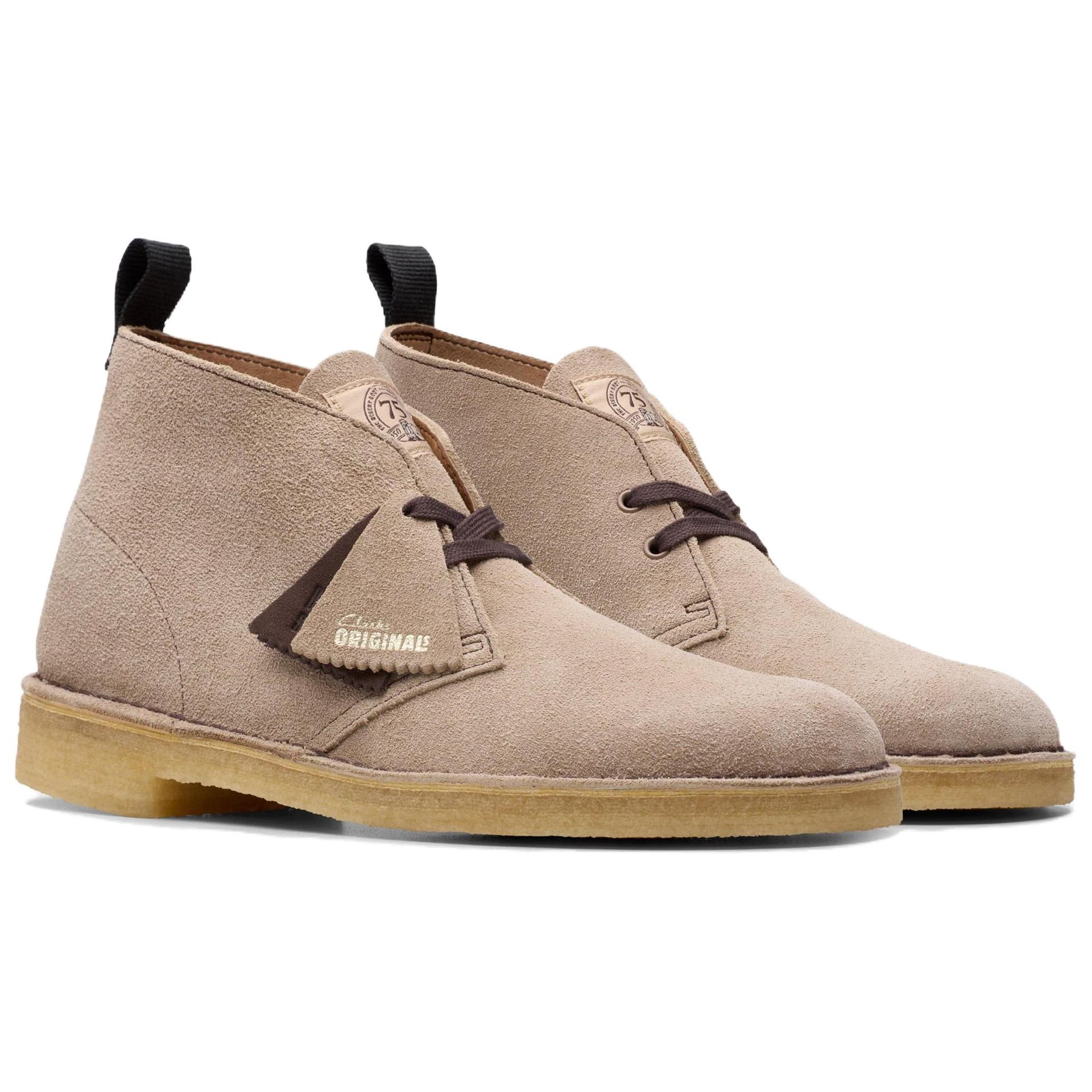 Сапоги Clarks Удобные ботильоны мужские светло-коричневые - изображение 3