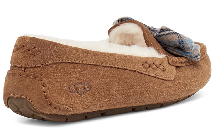 Тапочки UGG ANSLEY Plaid Bow - изображение 4