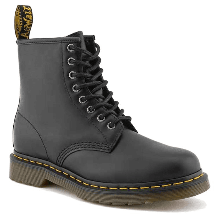 Ботинки Dr.Martens Коровья кожа армейские ботинки средней длины унисекс черный - изображение 2