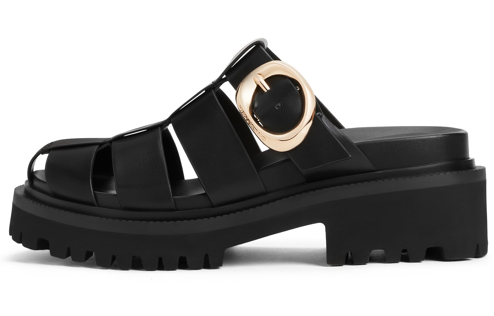 Сандалии CHARLESKEITH ck PU 7cm ChalkBlack - изображение 1