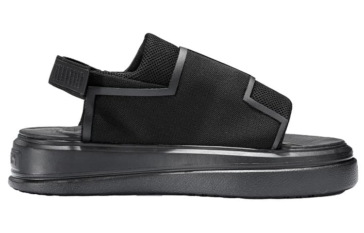 Сандалии с ремешком NORVINCY Velcro Drawstring Sandals Black - изображение 2