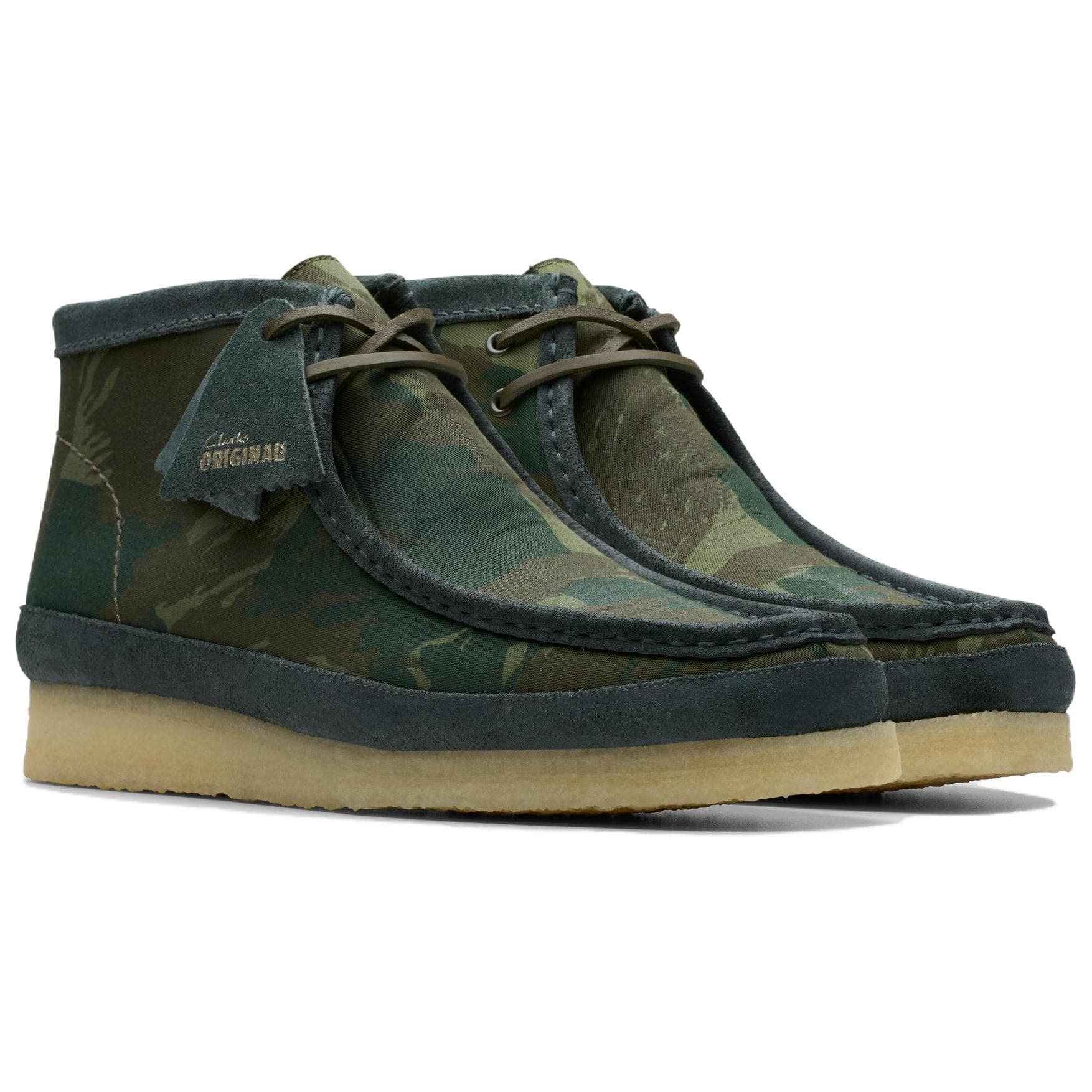 Сапоги Clarks ботильоны, зеленый, мужской - изображение 3