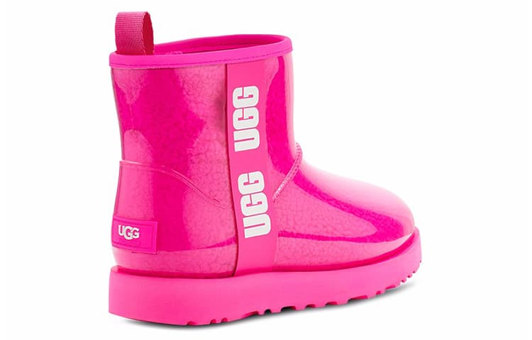 Ботинки зимние UGG Classic Clear Mini Toffee Pink - изображение 3