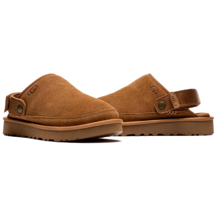 Ботинки UGG Goldencoast Clog SHINING Gold Collection Золото Берега Kroger 2,0 Повседневная обувь Мужская Каштановый - изображение 4