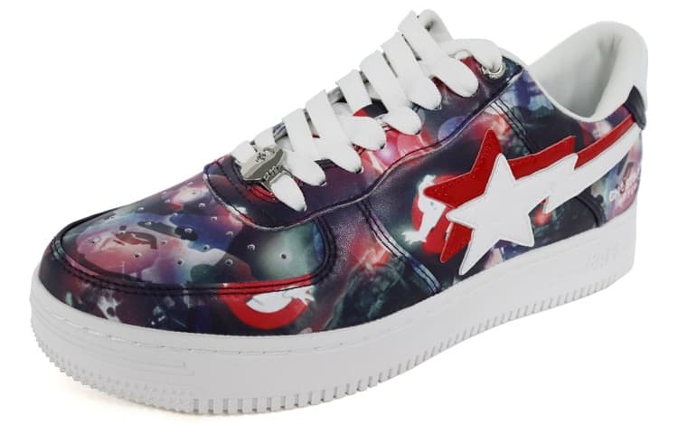 Кроссовки Ghostbusters x A BATHING APE STA Purple White - изображение 3