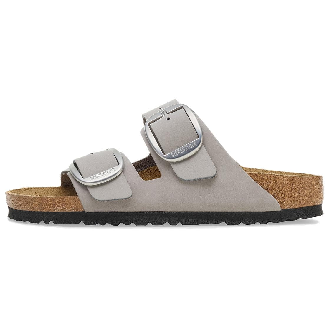Сандалии Биркенсток Arizona Дышащая Обувь Birkenstock Женская Лаймово-Серый Узкий Версия - изображение 1