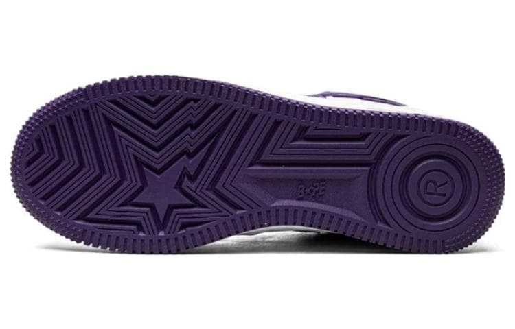 Кроссовки A BATHING APE STA White Purple - изображение 4