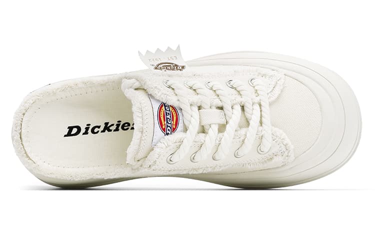 Кроссовки Dickies Canvas Platform Sneakers Beige - изображение 3