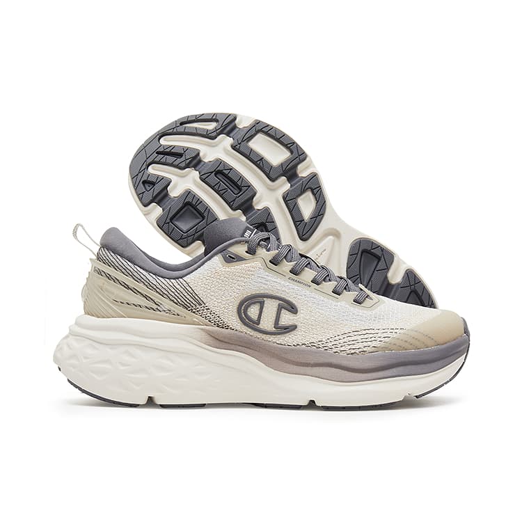 Кроссовки Champion Low Top Повседневная Обувь Женская Молочно-Белый Дымчато-Серый - изображение 2