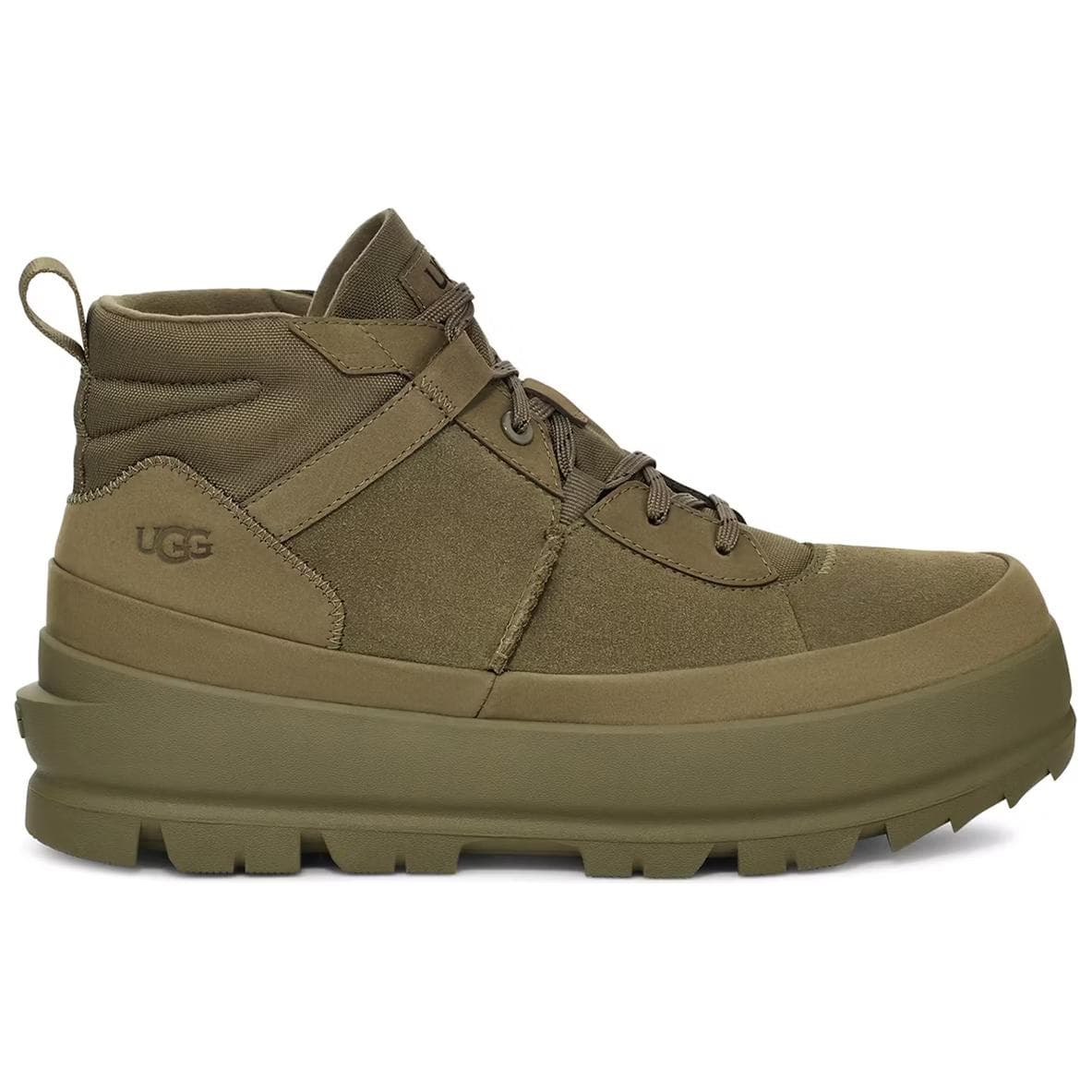 Ботинки UGG Короткие армейские ботинки мужские зеленые - изображение 2