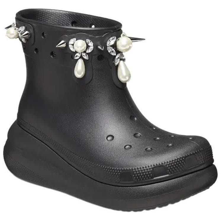Сапоги CROCS x SIMONE ROCHA Удобные ботильоны 5,2CM Женские Черные - изображение 3