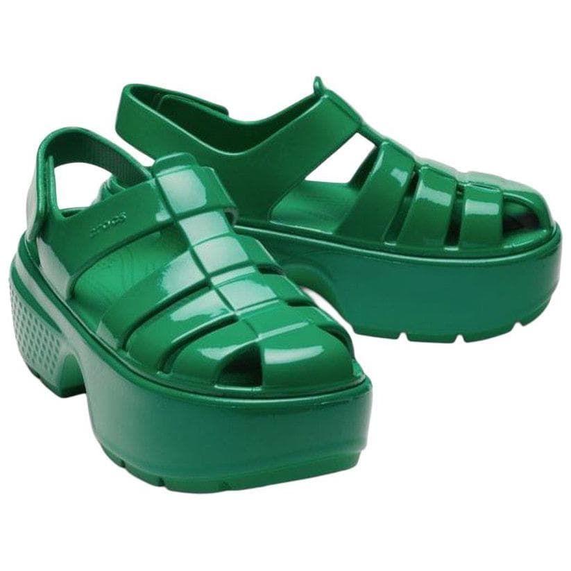 Сандалии Crocs Gladiator Sandals Женские Зеленые - изображение 3