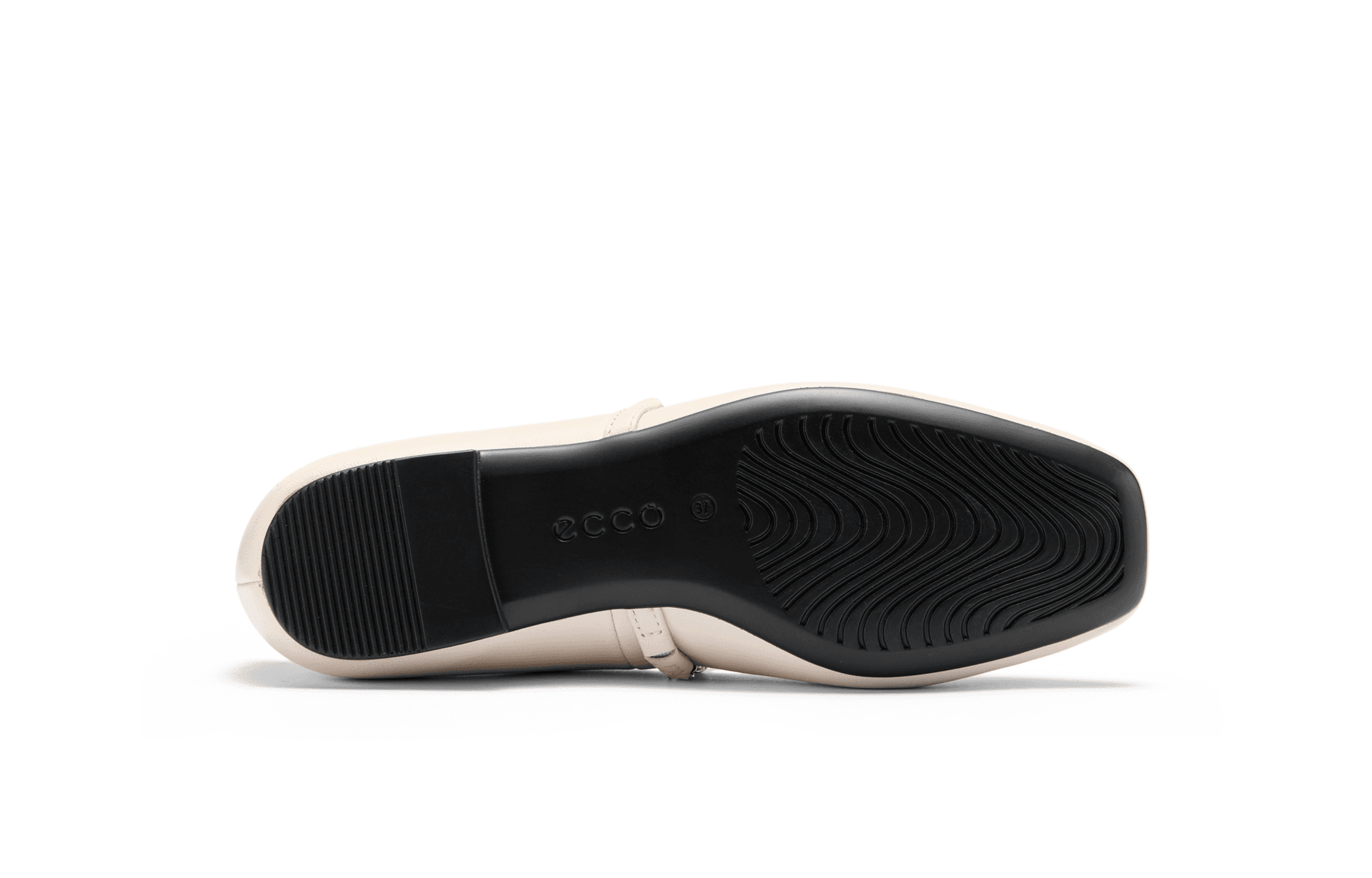 Ecco Dance Joy Collection Овчина Тонкие и Без Форма Туфли Мэри Джейн 1CM Женские Ледяной Белый 234333 - изображение 5