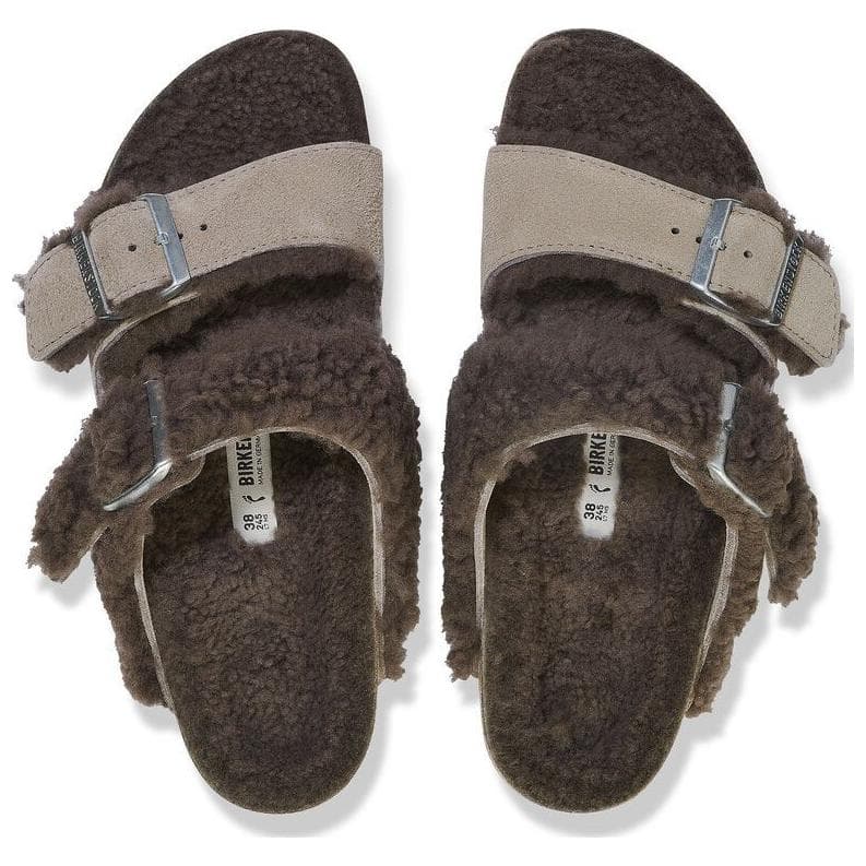 Сандалии Birkenstock ЭВА противоскользящие шлепанцы женские узкий профиль коричневый цвет - изображение 5