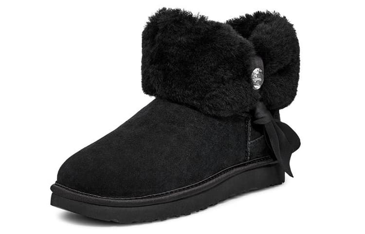Ботинки зимние UGG Cinched Fur Mini - изображение 3