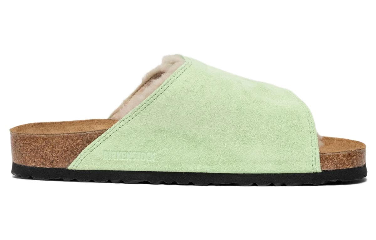 Сандалии Stussy x Birkenstock Green Slides - изображение 3