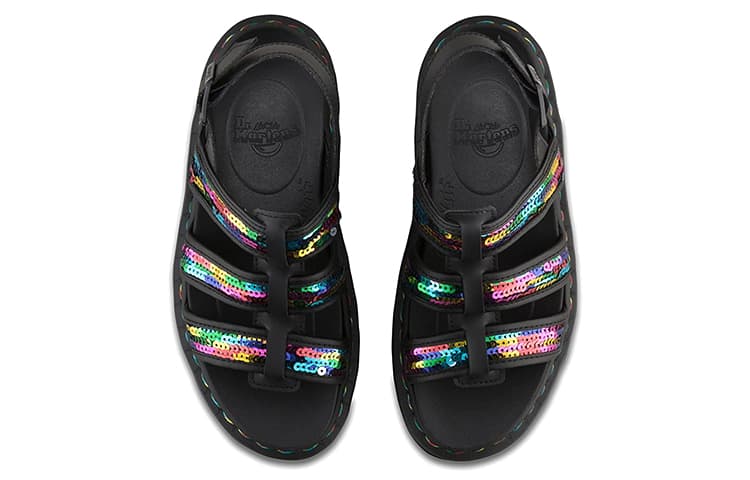 Шлёпанцы Dr.Martens Yelena Sequin - изображение 4