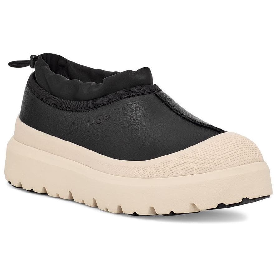 Кроссовки UGG Текстиль Коровья кожа противоскользящий и водонепроницаемый низкий верх повседневная обувь мужская черный белый - изображение 3