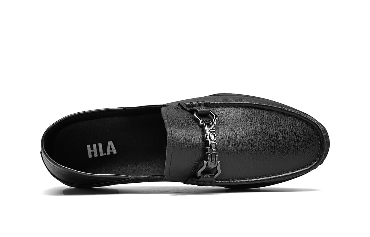 Лоферы HLA Лоферы Мужские Черные - изображение 3